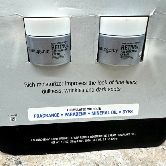 Neutrogena Rapid Wrinkle Repair Retinol Regenerating Cream 1.7 fl oz, 2-pack - Picture 5 of 11